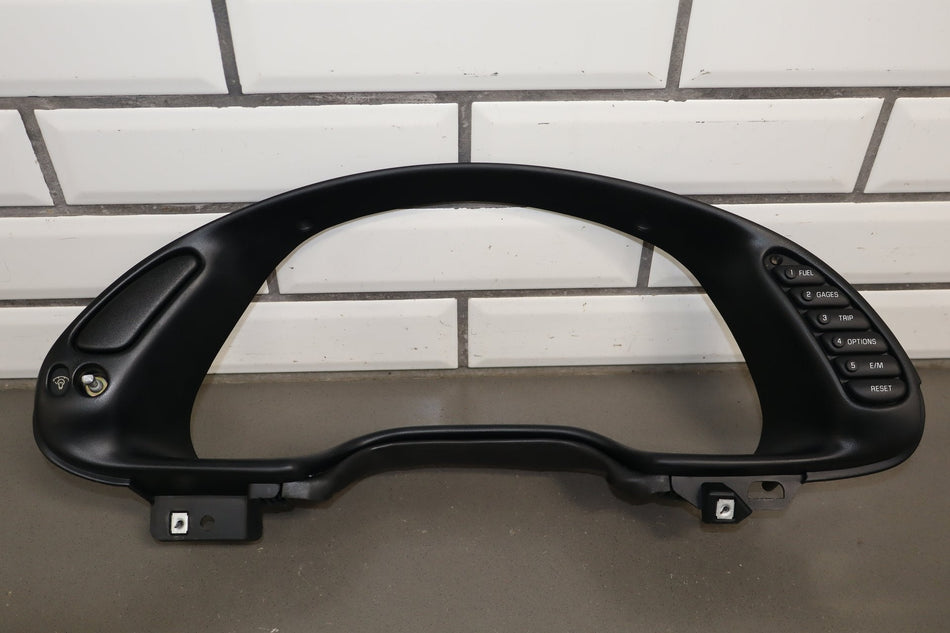 1997-2004 Chevrolet Corvette C5 Speedometer Bezel- No HUD