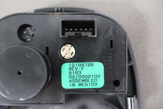 1997 - 2004 Chevrolet Corvette C5 Stability Suspension Control Switch No Active