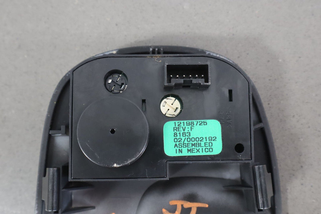 1997 - 2004 Chevrolet Corvette C5 Stability Suspension Control Switch No Active