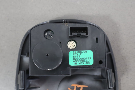 1997 - 2004 Chevrolet Corvette C5 Stability Suspension Control Switch No Active