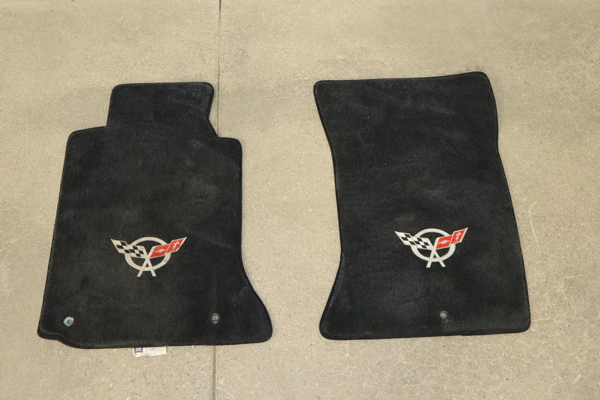 1997-2004 Chevrolet Corvette Floor Mats Set Lloyd Mats Black