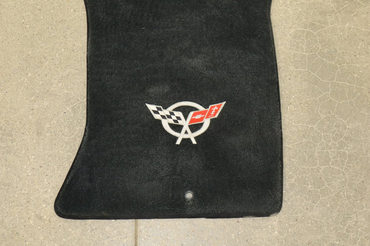 1997-2004 Chevrolet Corvette Floor Mats Set Lloyd Mats Black