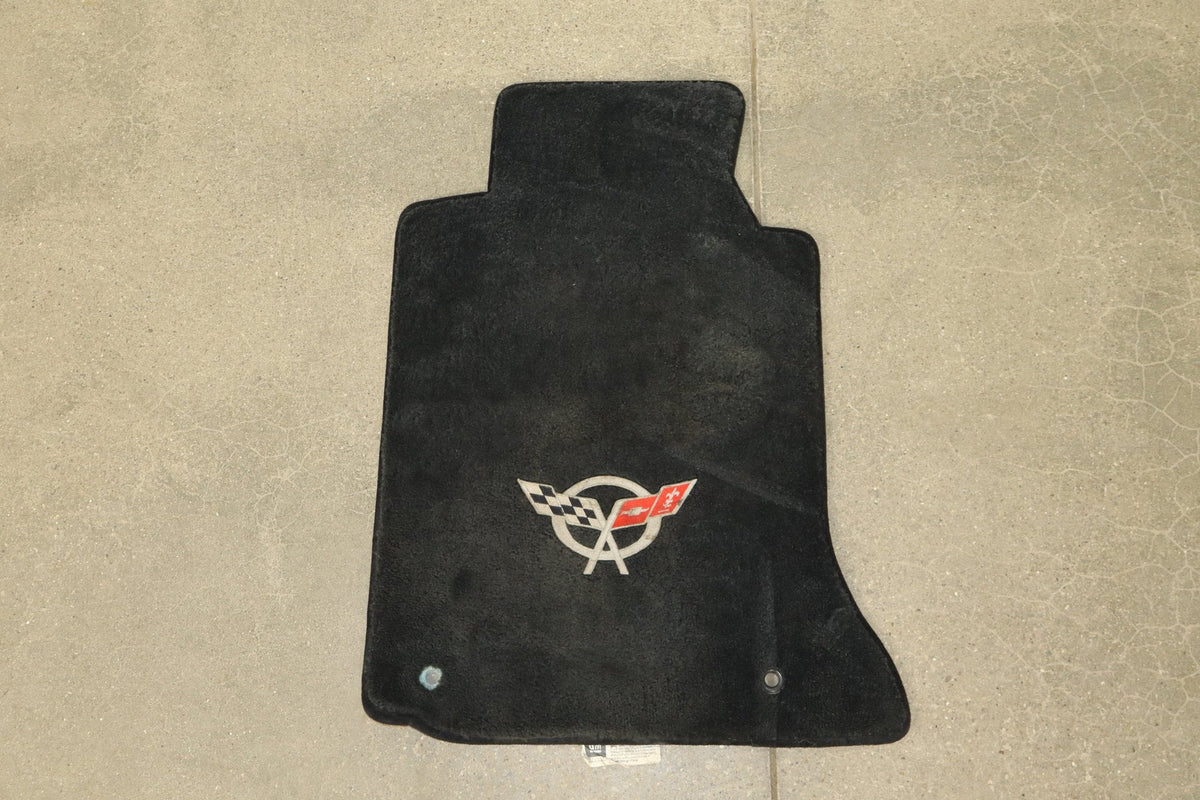 1997-2004 Chevrolet Corvette Floor Mats Set Lloyd Mats Black