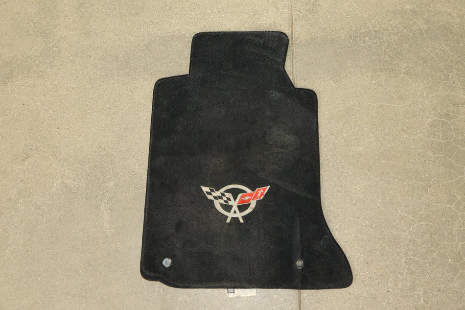 1997-2004 Chevrolet Corvette Floor Mats Set Lloyd Mats Black