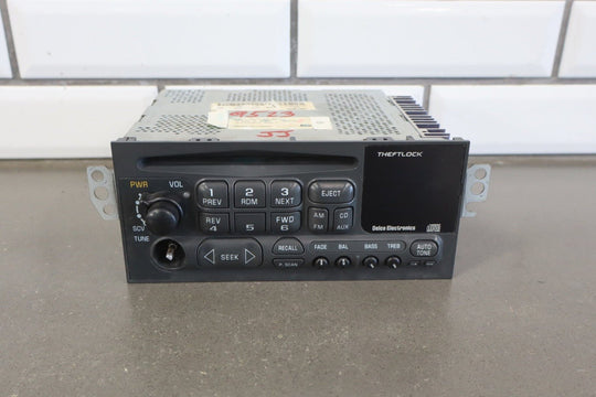 1997 - 2004 Chevrolet Corvette Radio 12370293 OEM