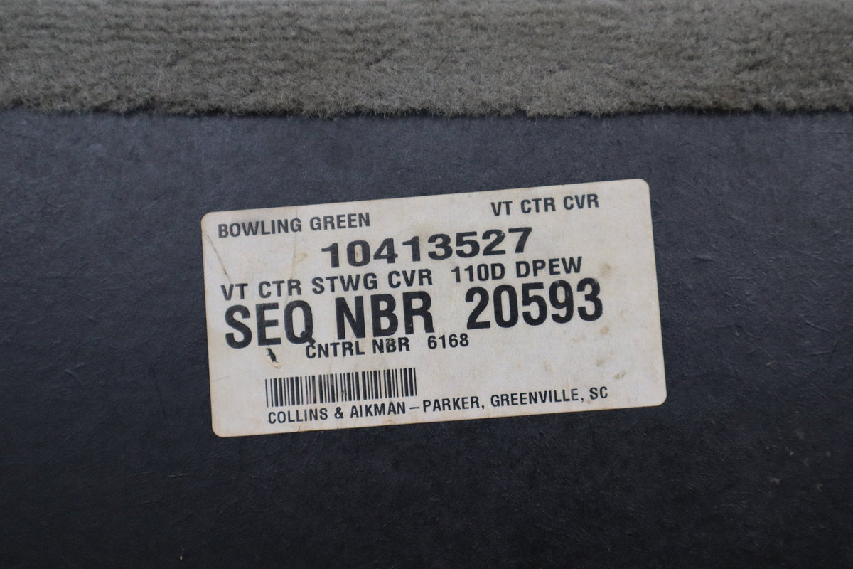 1997-2004 Chevrolet Corvette Rear Floor Cargo Covers Boards Doors 923 Light Gray