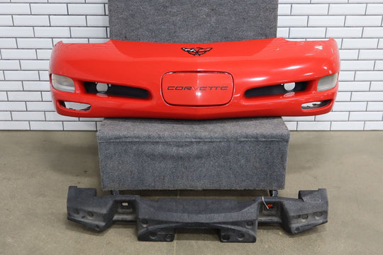 1997 - 2004 Chevy C5 Corvette Front Bumper & Impact Foam W/Signal Lamps