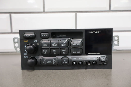 1997 - 2004 Chevy Corvette C5 Radio AM - FM - Cassette Player OPT UL0