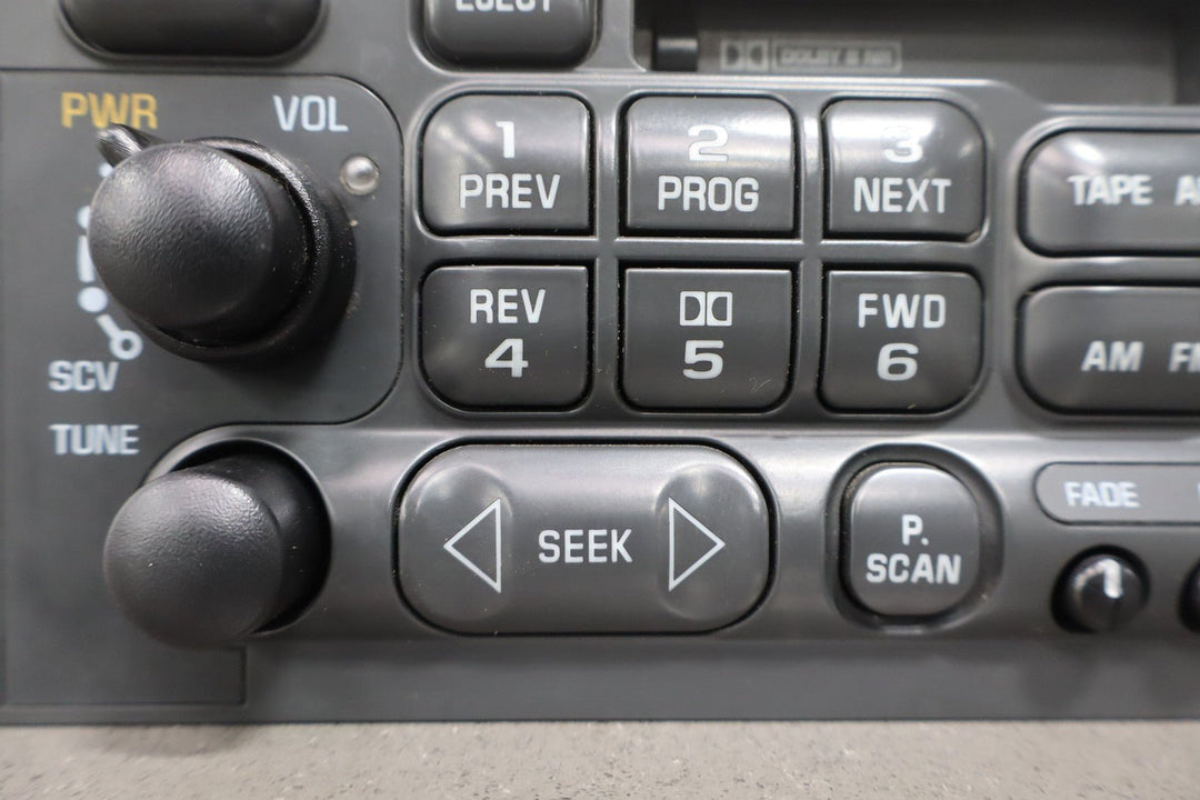 1997 - 2004 Chevy Corvette C5 Radio AM - FM - Cassette Player OPT UL0