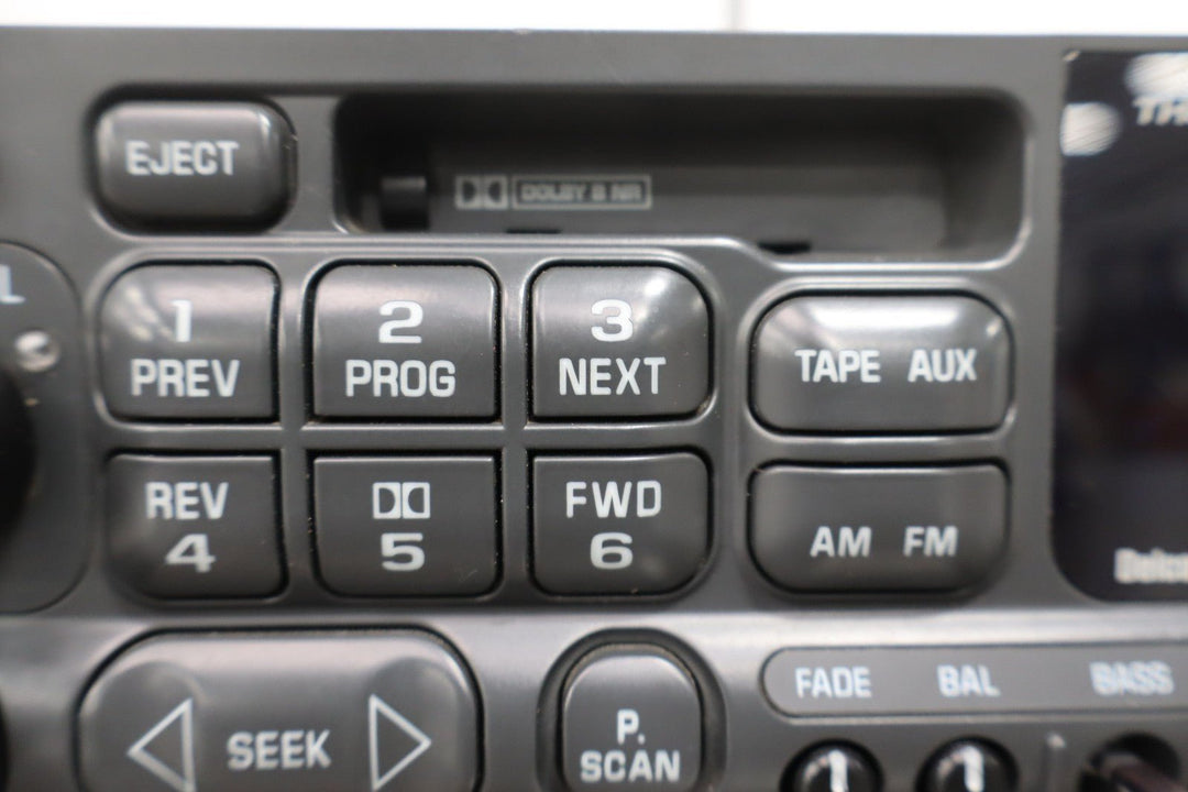 1997 - 2004 Chevy Corvette C5 Radio AM - FM - Cassette Player OPT UL0