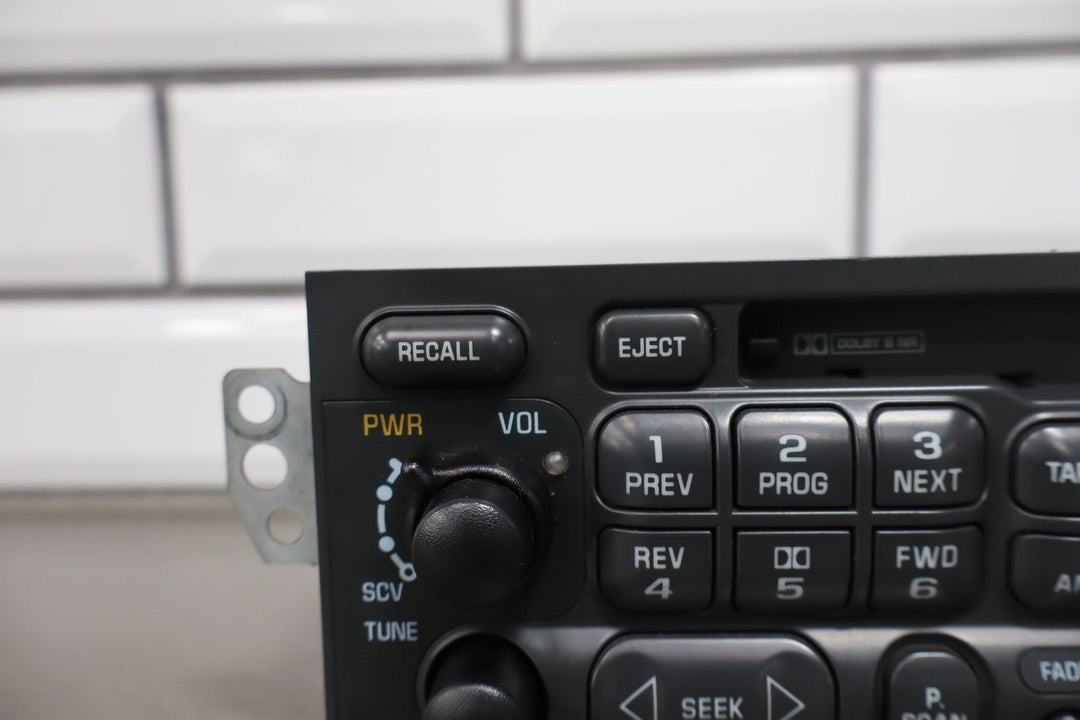 1997 - 2004 Chevy Corvette C5 Radio AM - FM - Cassette Player OPT UL0