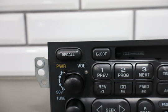 1997 - 2004 Chevy Corvette C5 Radio AM - FM - Cassette Player OPT UL0