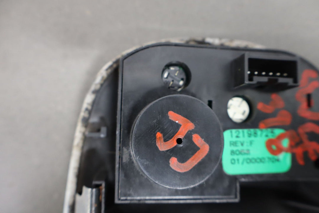 1997 - 2004 Corvette C5 Stability Suspension Control Switch - No Active Suspension