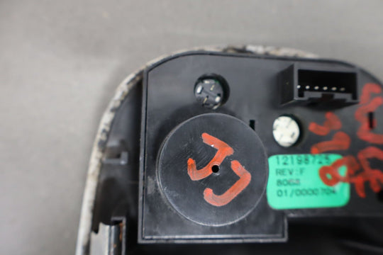 1997 - 2004 Corvette C5 Stability Suspension Control Switch - No Active Suspension