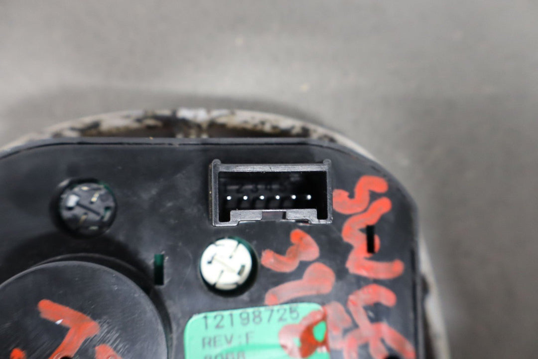 1997 - 2004 Corvette C5 Stability Suspension Control Switch - No Active Suspension