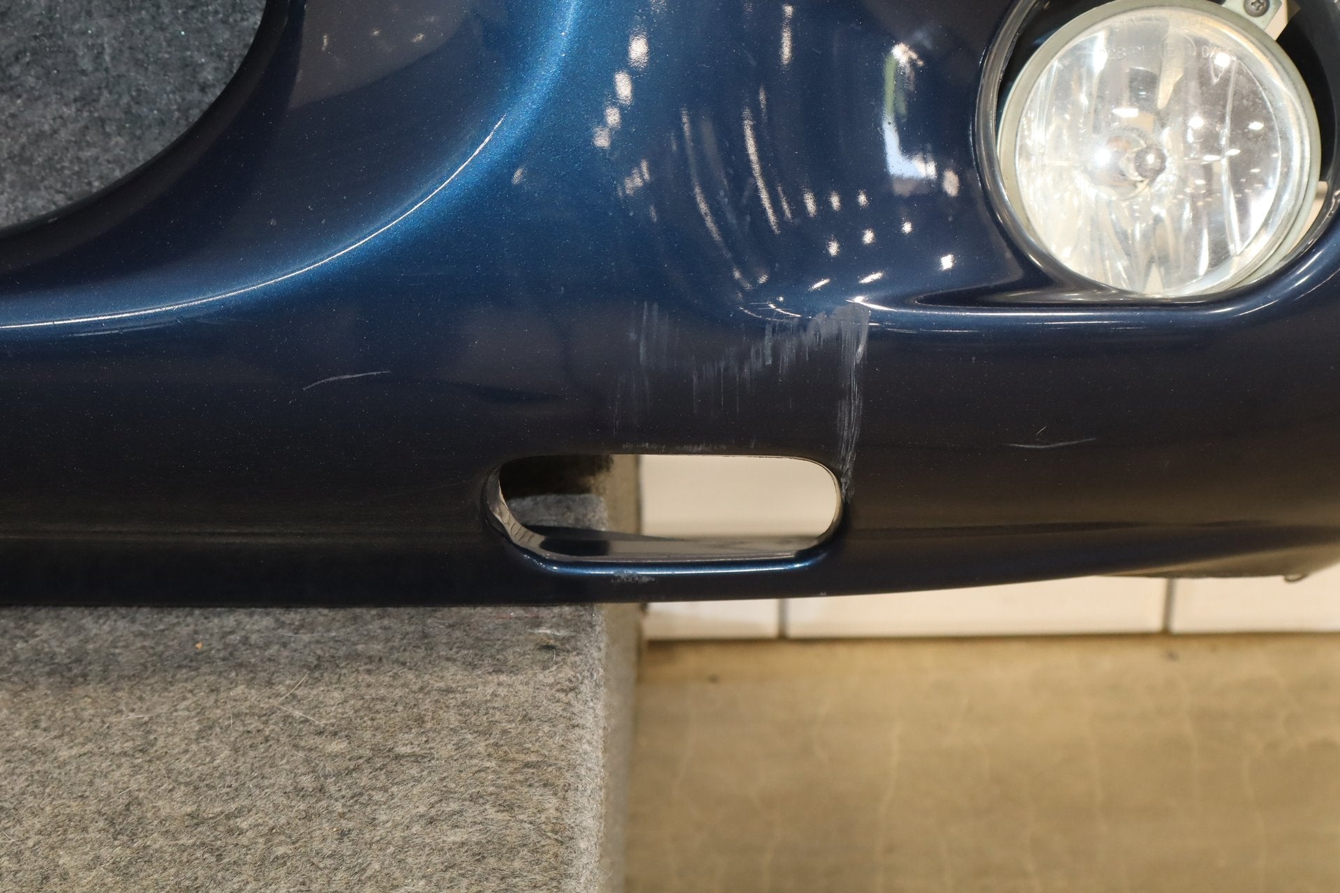 1997-2004 Dodge Dakota Sport Front Bumper Assembly Patriot Blue PBT