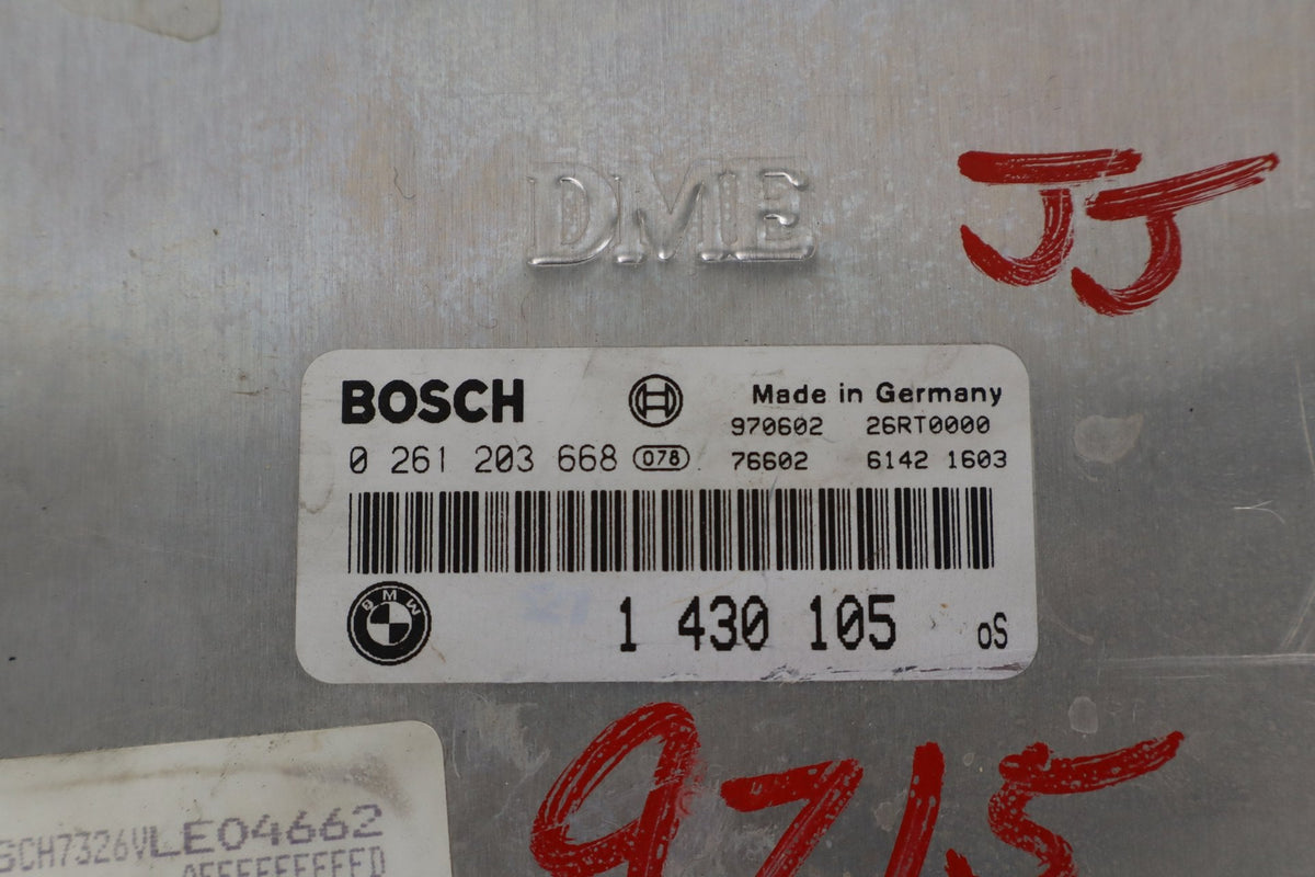 1997 BMW Z3 1.9L Engine Computer 0261203668