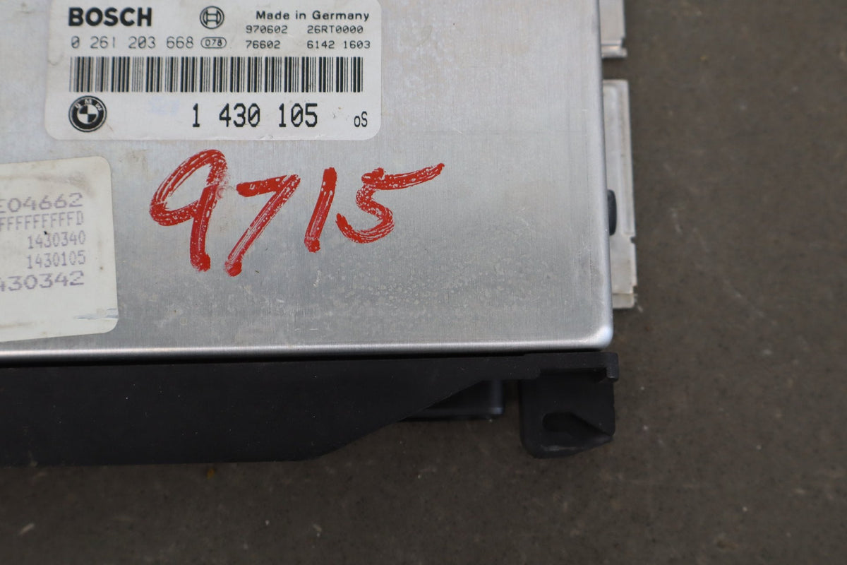 1997 BMW Z3 1.9L Engine Computer 0261203668