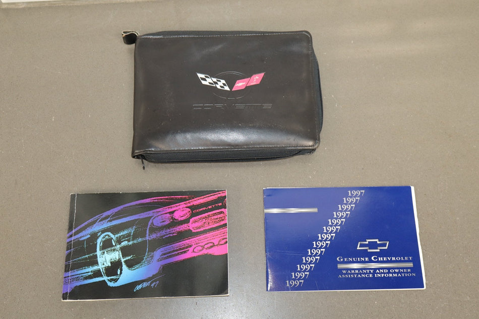 1997 Chevrolet Corvette C5 Owners Manual With Pouch