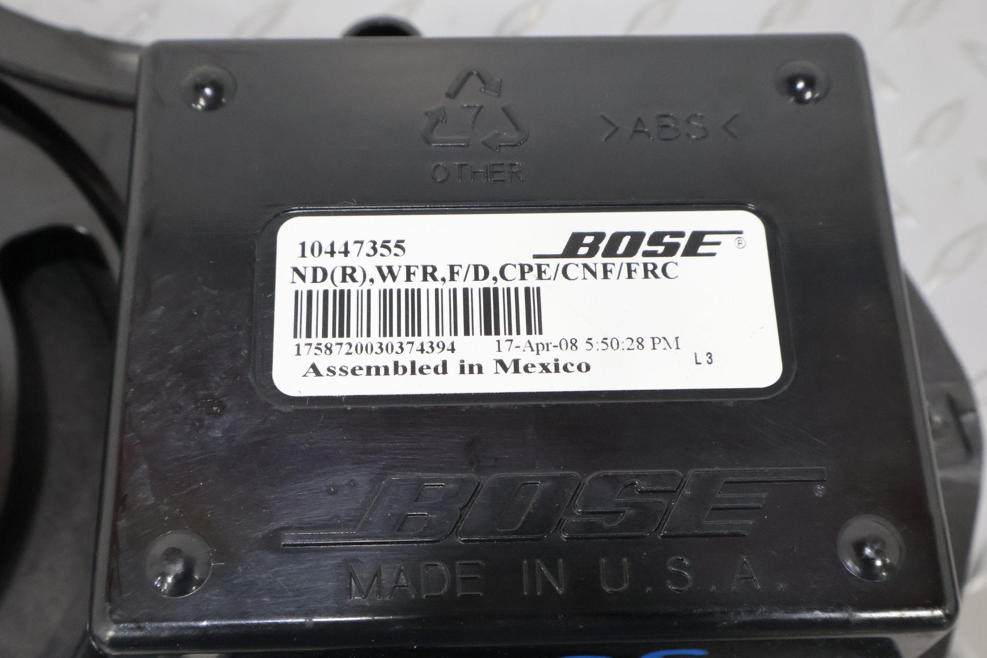 1997 Chevrolet Corvette- Speakers