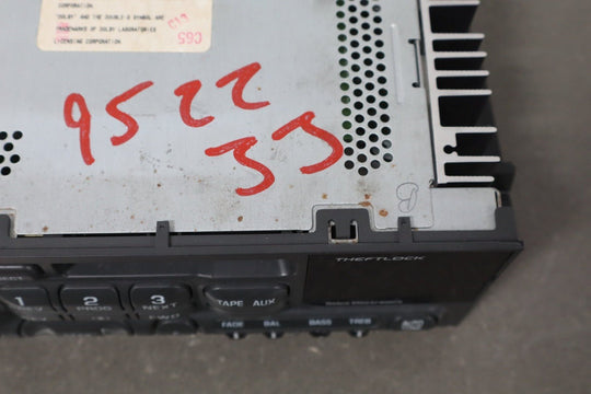 1997 GMC Savana Cassette AM/FM Radio 16194445 OEM - Tested