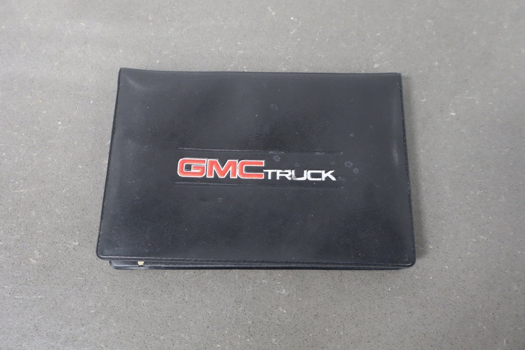 1997 GMC Savana Van Owners Handbook OEM