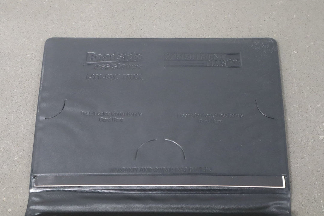 1997 GMC Savana Van Owners Handbook OEM