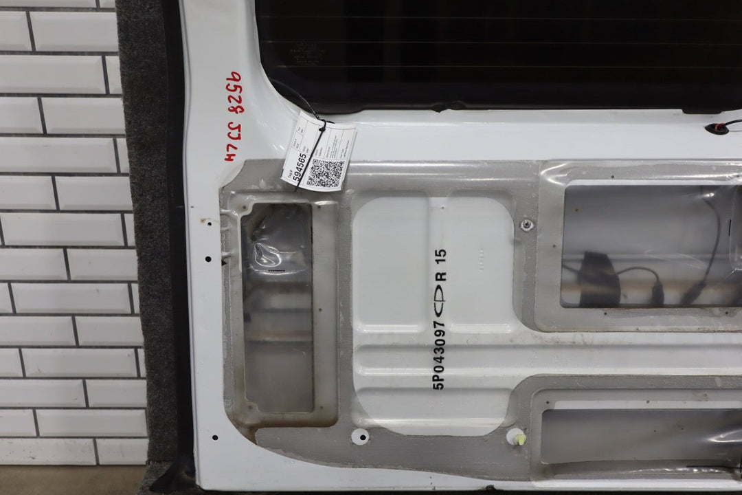 1997 GMC Suburban Left Rear Barn Door Olympic White 50