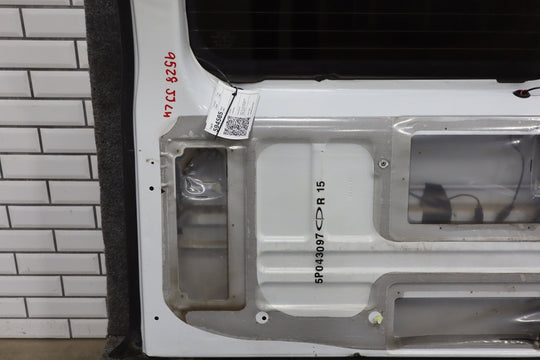 1997 GMC Suburban Left Rear Barn Door Olympic White 50