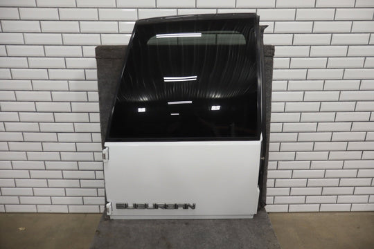 1997 GMC Suburban Left Rear Barn Door Olympic White 50