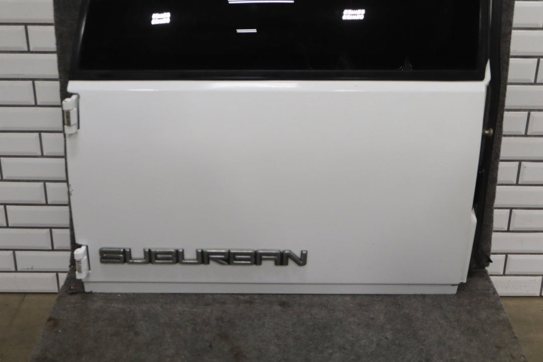 1997 GMC Suburban Left Rear Barn Door Olympic White 50