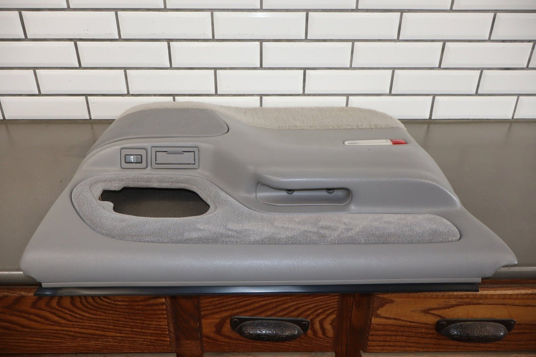 1997 GMC Suburban Left Rear Door Panel Grey 132
