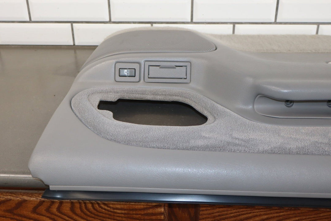 1997 GMC Suburban Left Rear Door Panel Grey 132