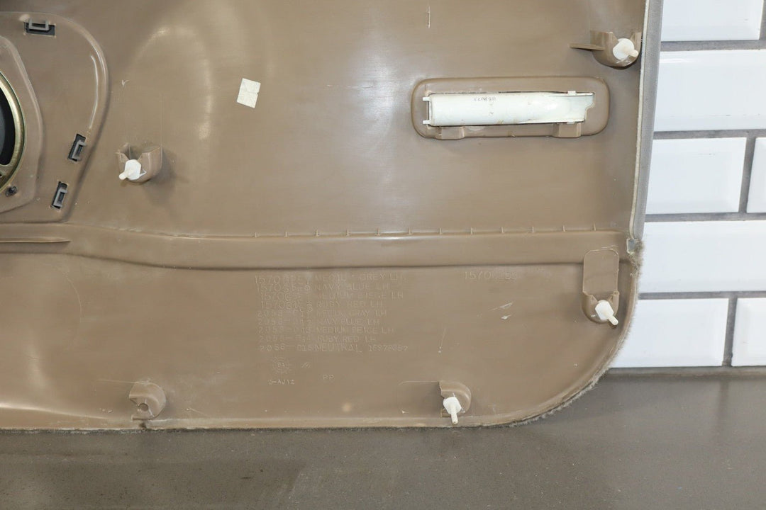 1997 GMC Suburban Left Rear Door Panel Grey 132