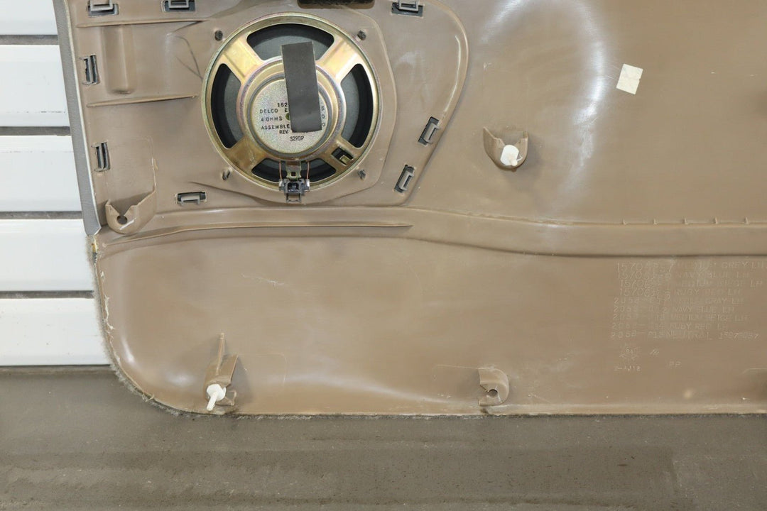 1997 GMC Suburban Left Rear Door Panel Grey 132