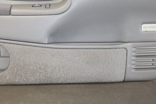 1997 GMC Suburban Right Front Door Trim Panel Grey 132
