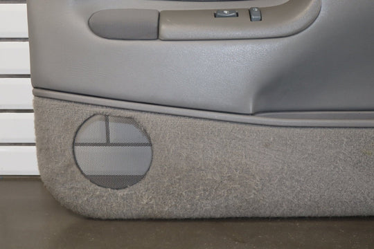 1997 GMC Suburban Right Front Door Trim Panel Grey 132