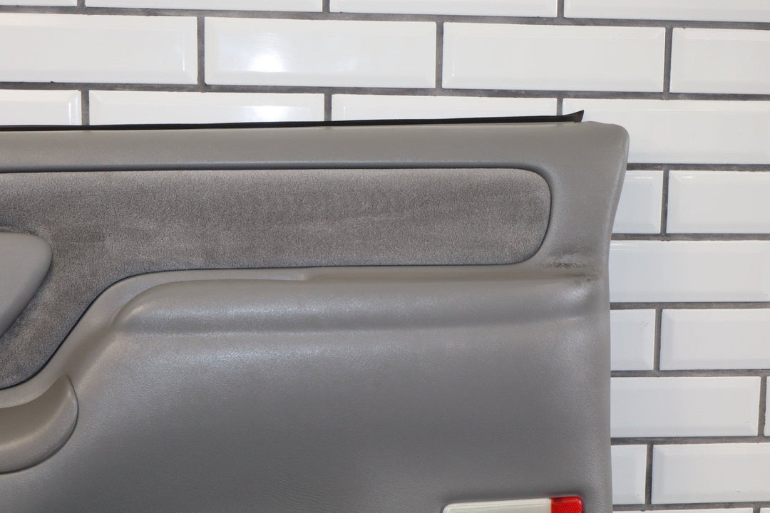 1997 GMC Suburban Right Front Door Trim Panel Grey 132