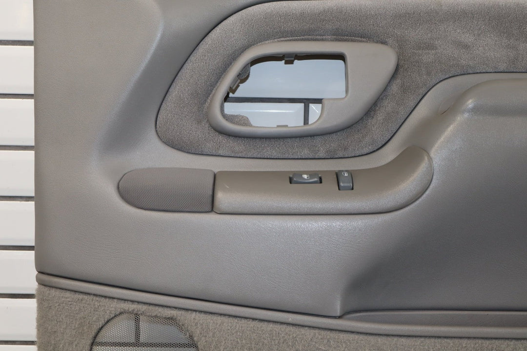 1997 GMC Suburban Right Front Door Trim Panel Grey 132