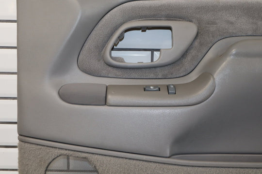 1997 GMC Suburban Right Front Door Trim Panel Grey 132