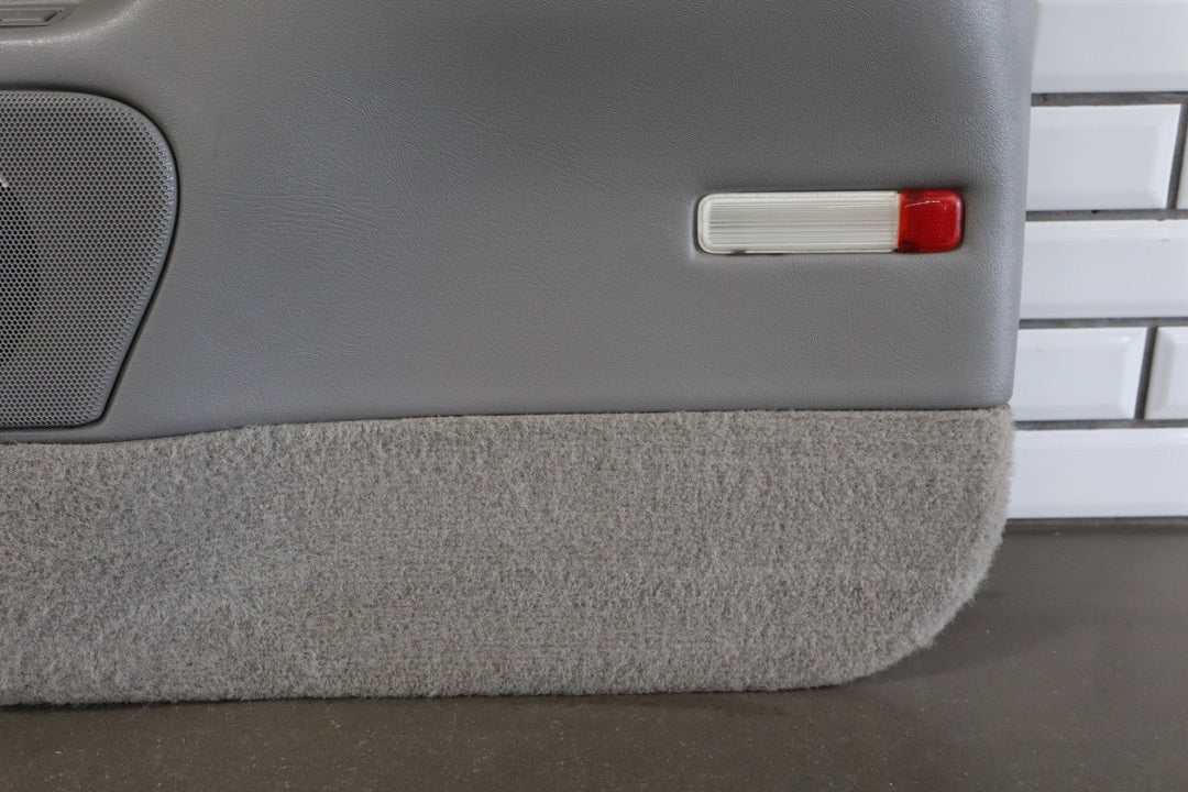 1997 GMC Suburban Right Rear Door Trim Panel Grey 132
