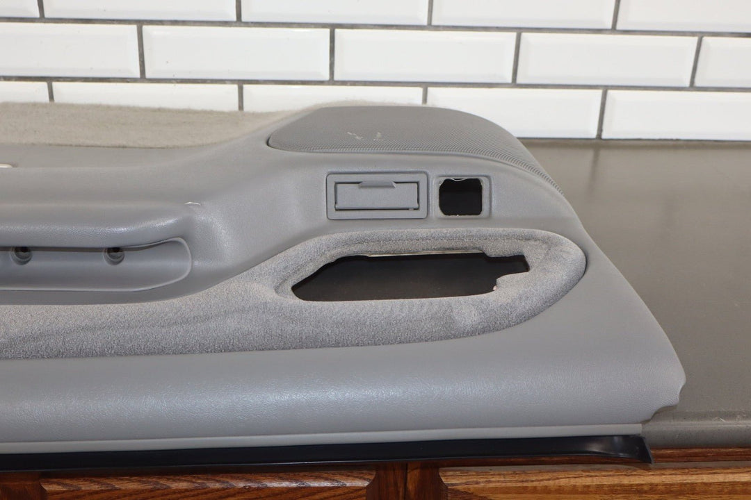 1997 GMC Suburban Right Rear Door Trim Panel Grey 132