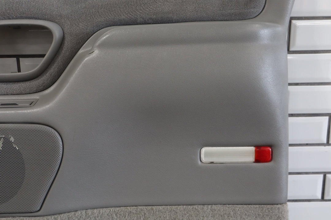 1997 GMC Suburban Right Rear Door Trim Panel Grey 132