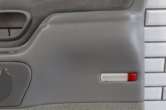1997 GMC Suburban Right Rear Door Trim Panel Grey 132