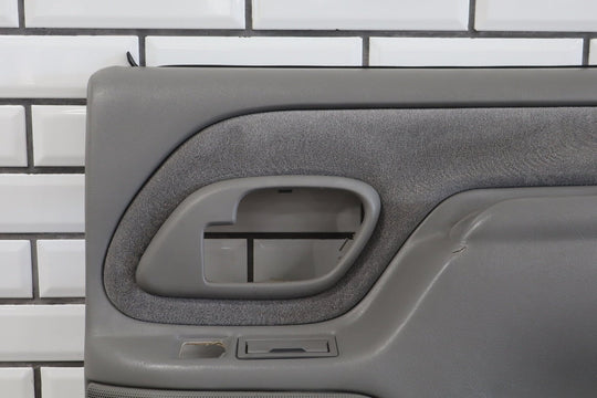 1997 GMC Suburban Right Rear Door Trim Panel Grey 132