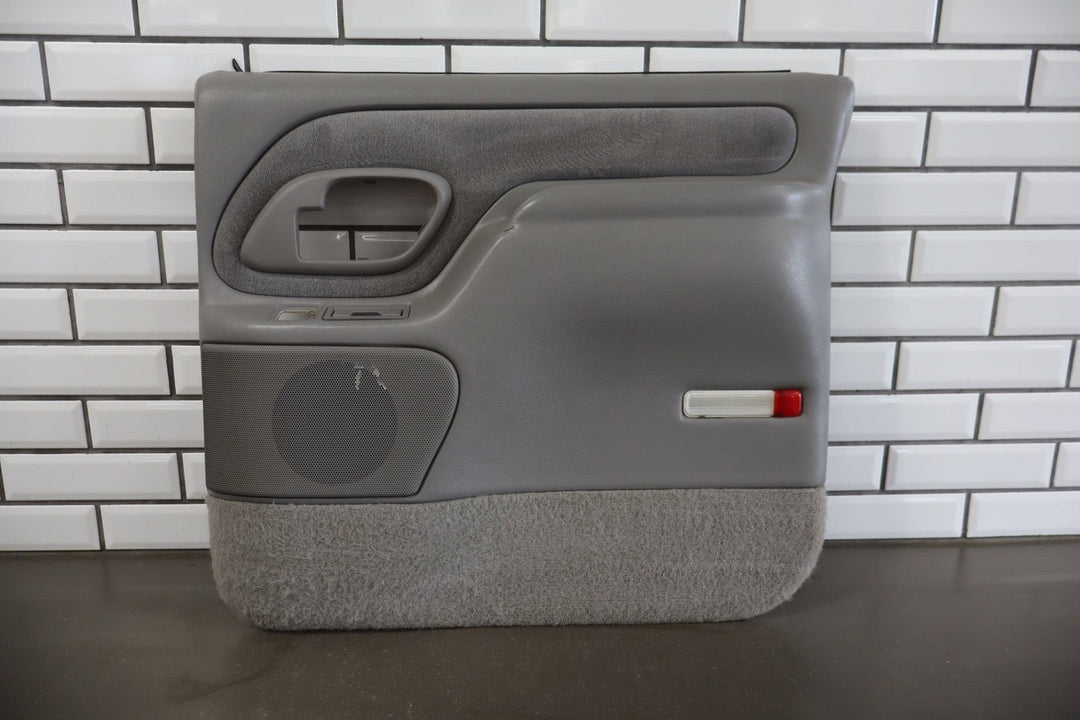 1997 GMC Suburban Right Rear Door Trim Panel Grey 132