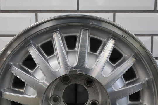 1997 Lincoln Town Car - 16x7 16 Spoke Aluminum Wheel - No Center Cap