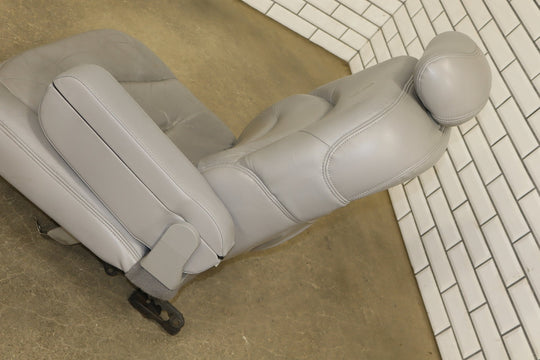 1997 Lincoln Town Car Right Front Passenger Power Leather Seat - Lt. Graphite D2