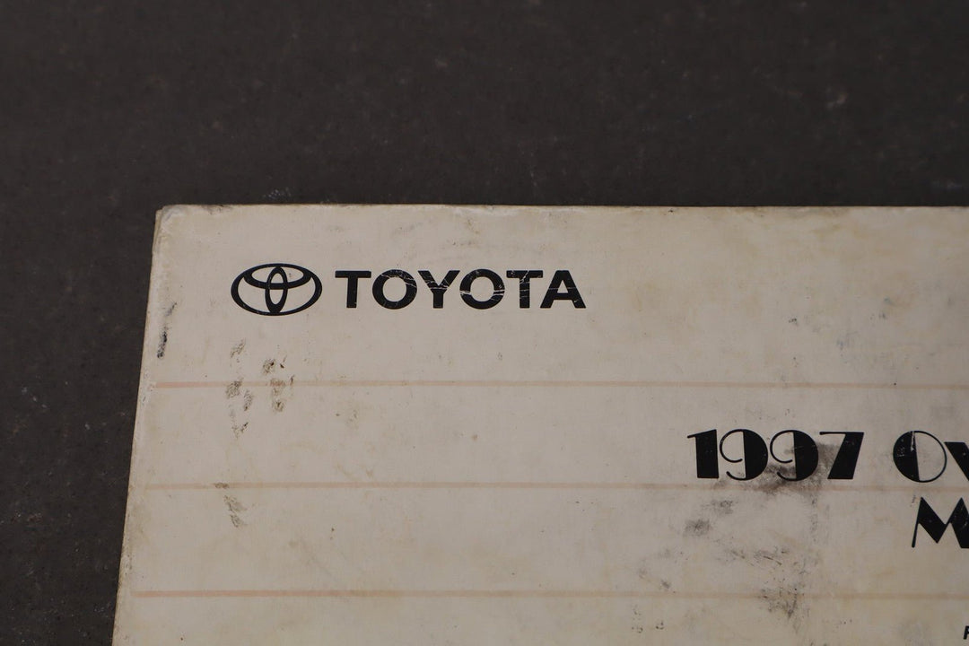 1997 Toyota 4Runner Owners Handbook OEM