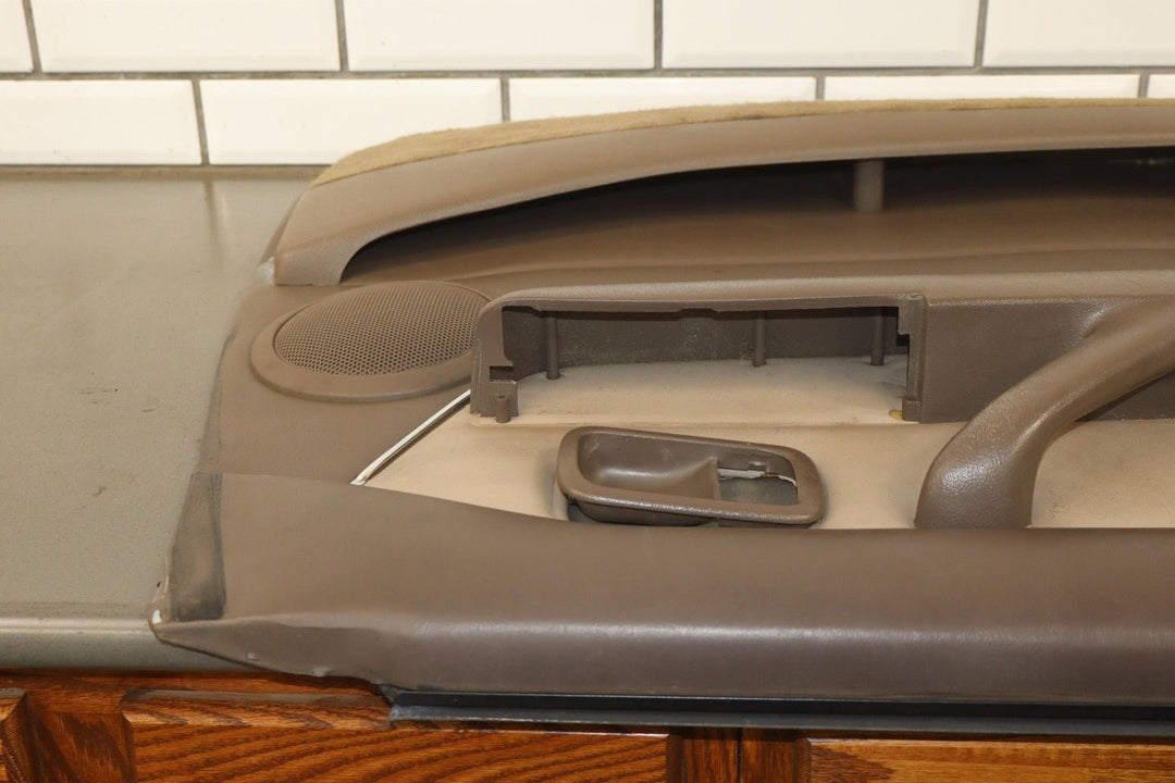 1997 Toyota Land Cruiser Left Front Door Trim Panel Light Oak OAI